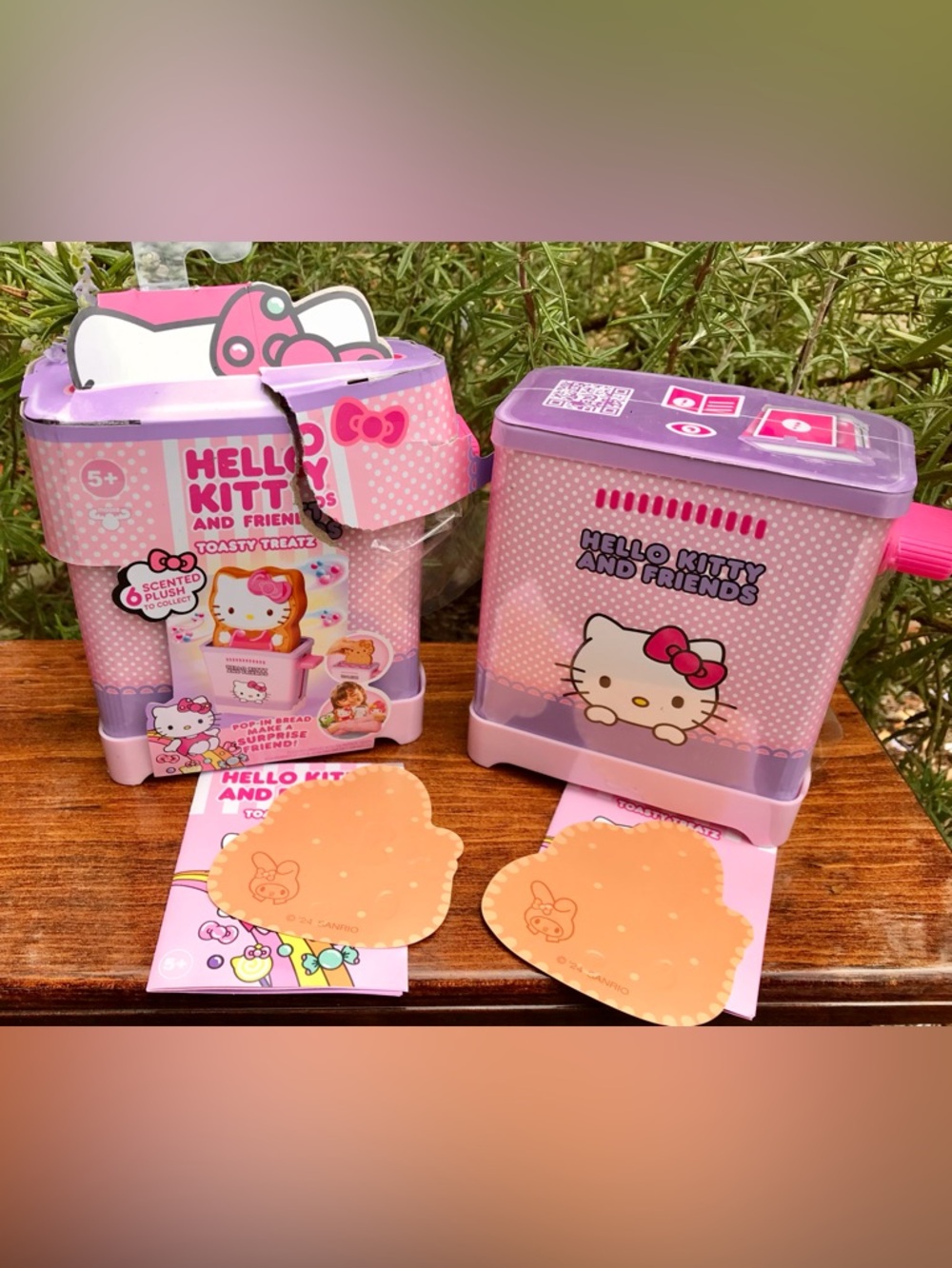2 SANRIO My Melody Toasty Treatz Rabbit Plush Scented Toy Kawaii Character Toys